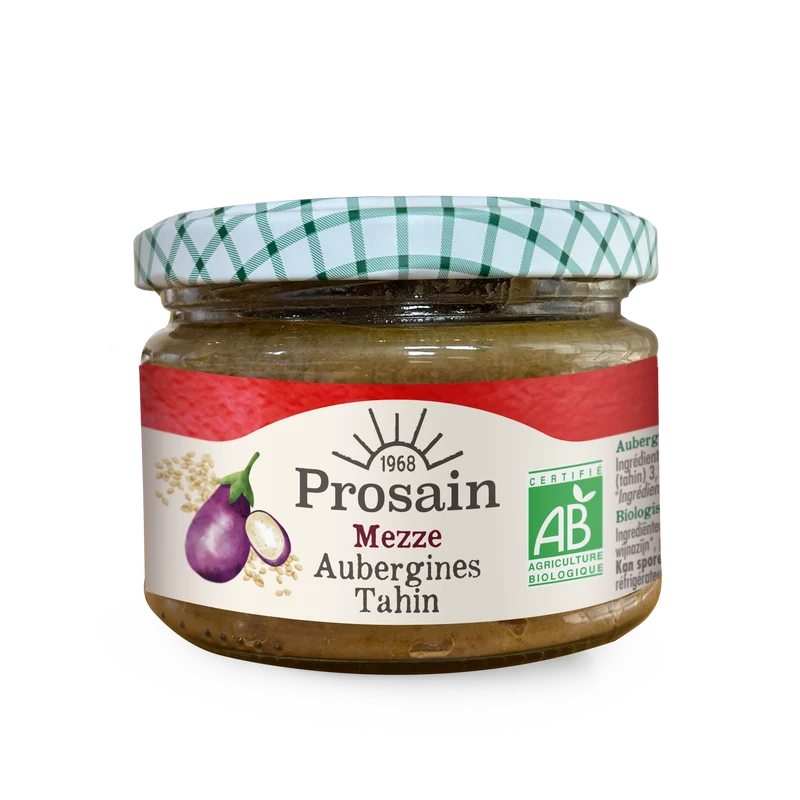 Mezze Aubergines Tahin Bio