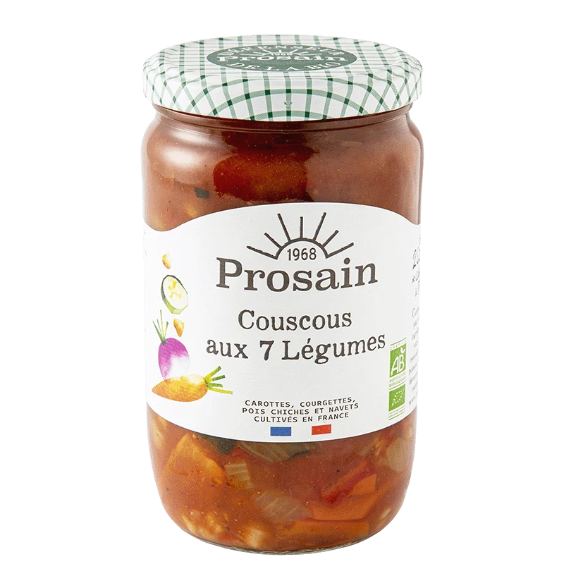 Couscous aux 7 Légumes Bio