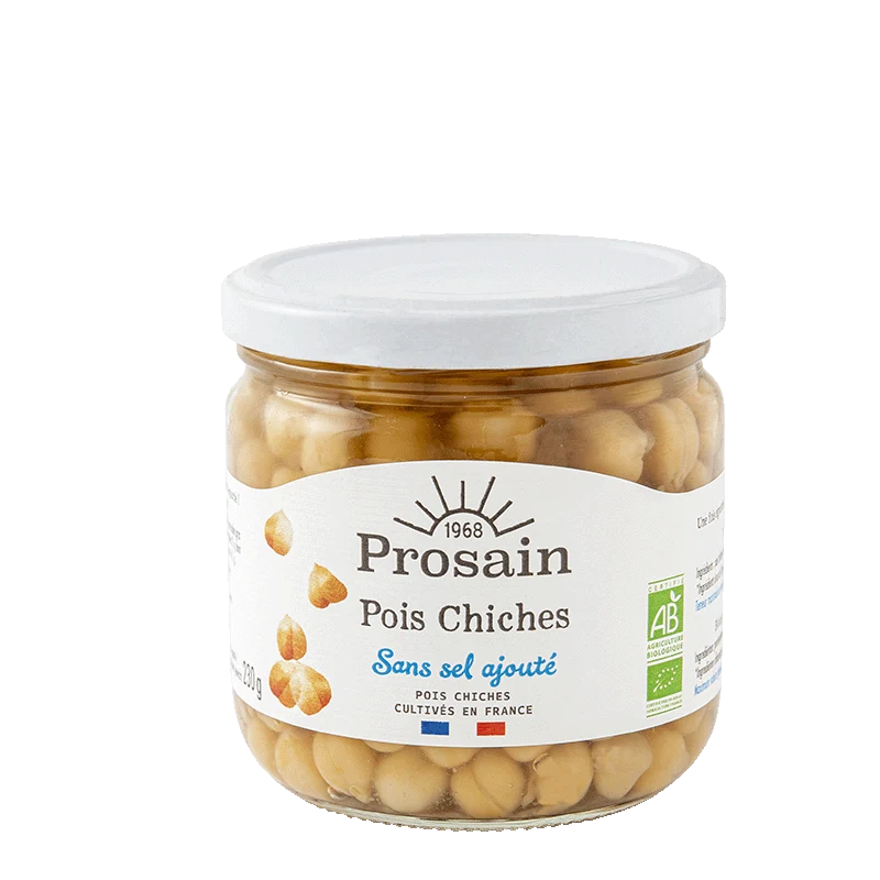 Pois Chiches sans sel ajouté bio