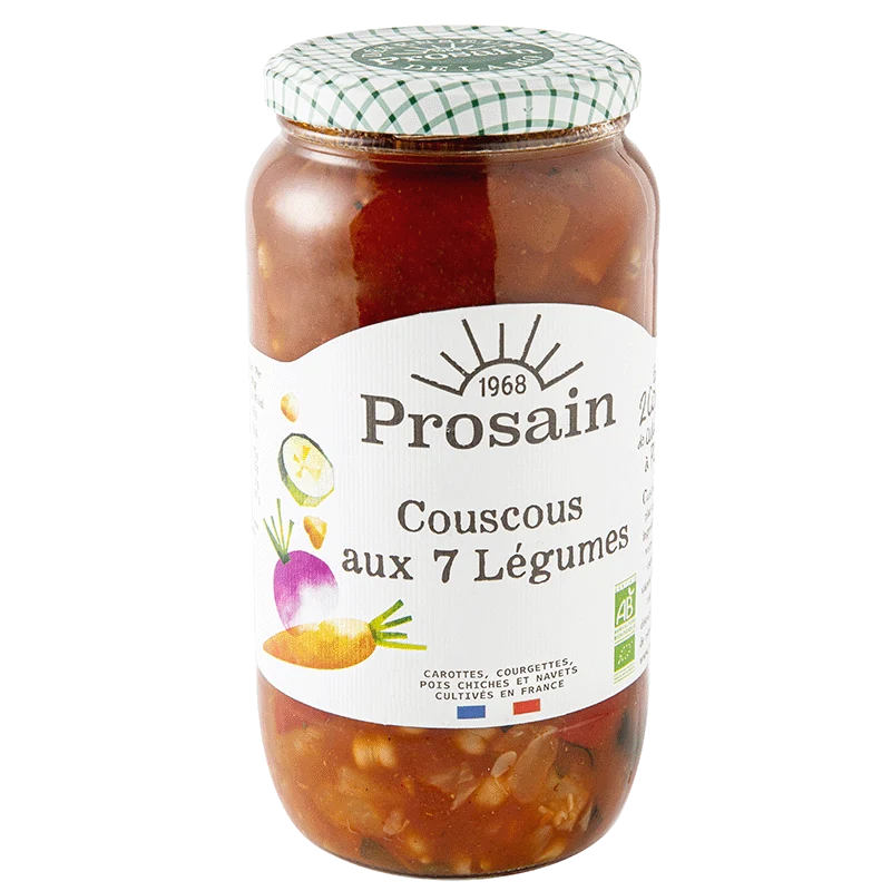 Couscous aux 7 Légumes Bio