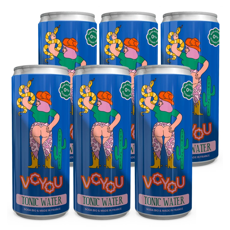 Pack de 6 Tonic Voyou - 25cl