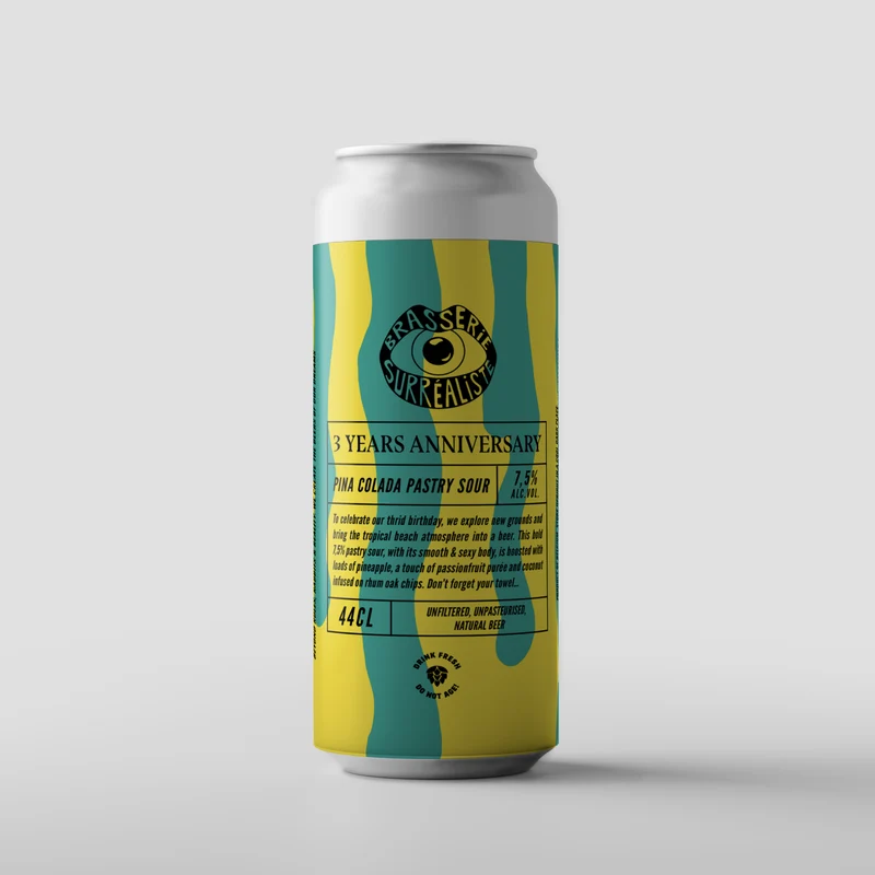 Three Years Anniversary | Pastry Sour Pina Colada | 7,5%
