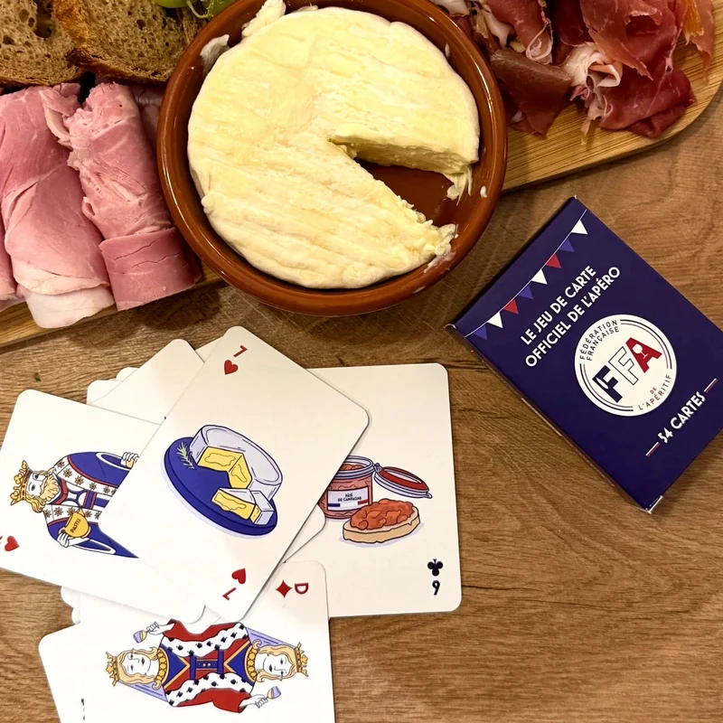 Jeu de 54 cartes FFA - Le jeu de carte officiel de l'Apéro