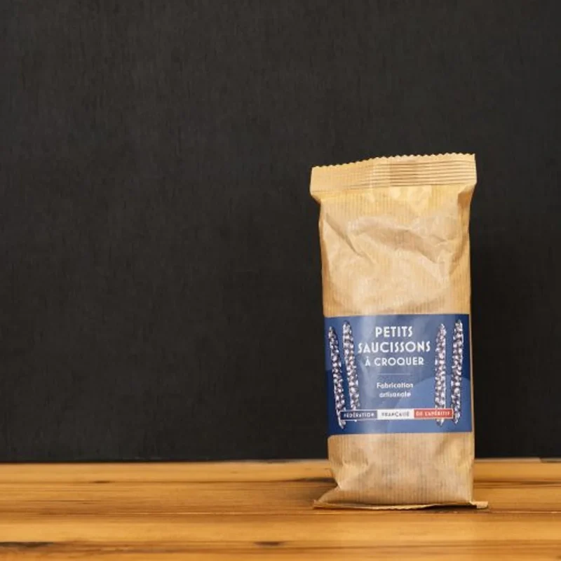 PETITS SAUCISSONS artisanaux à croquer 100g - FFA