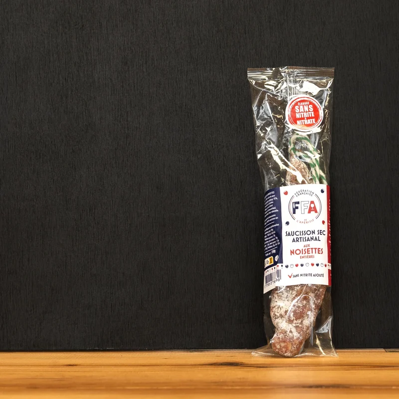 SAUCISSON AUX NOISETTES FFA SANS NITRITE