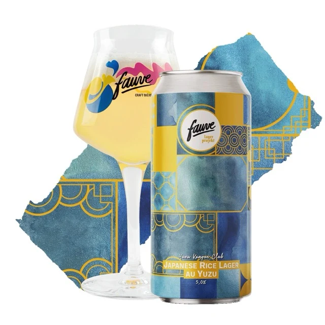 Yuzu Kanpai Club - Japanese Rice Lager au Yuzu - 44cL