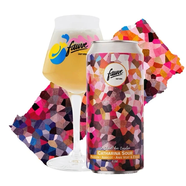 Le Chant des Cigales - Catharina Sour Passion, Abricot, Anis Vert & Étoilé - 44cL