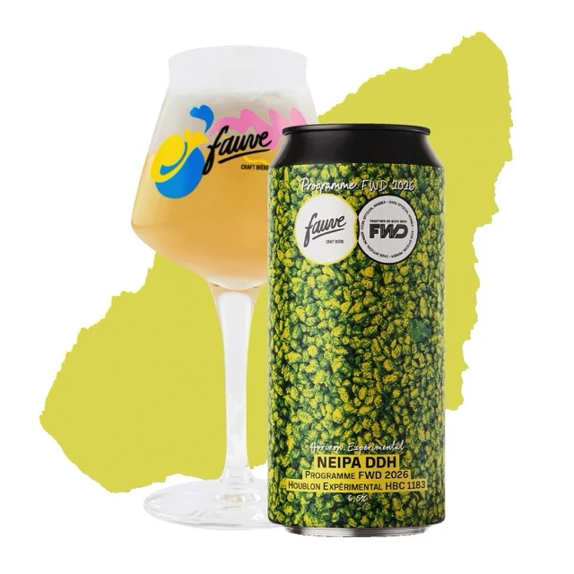 Horizon Expérimental - NEIPA DDH HBC 1183 - Houblon expérimental HBC 1183 issu du programme FWD - 44cL