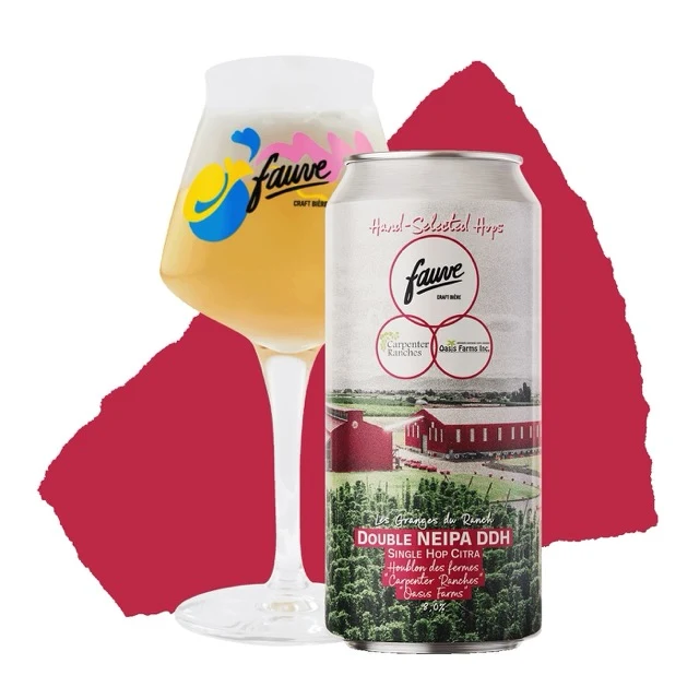Les Granges du Ranch - Double NEIPA DDH - Hand Selected Single Hop Citra - 44cL