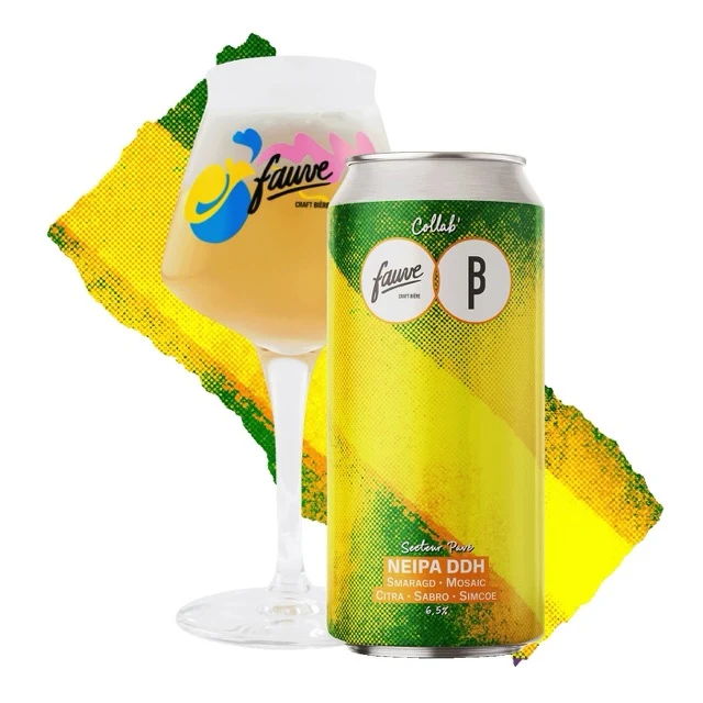 Secteur Pavé - NEIPA DDH Smaragd, Mosaic, Citra, Sabro, Simcoe - Collab' BBP - 44cL