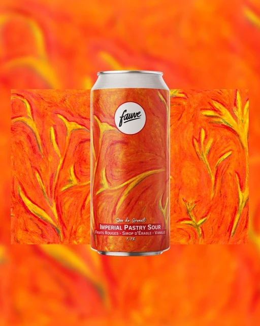Sève de Grenat - Imperial Pastry Sour - Fruits Rouges, Sirop d'Érable, Vanille - 44cL