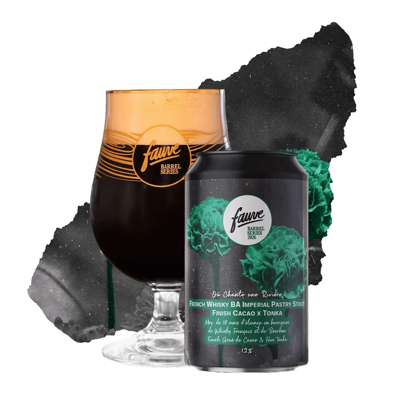 Où Chante une Rivière - French Whisky BA Imperial Pastry Stout Finish Cacao x Tonka - 18 mois d'élevage moyen - 33cL