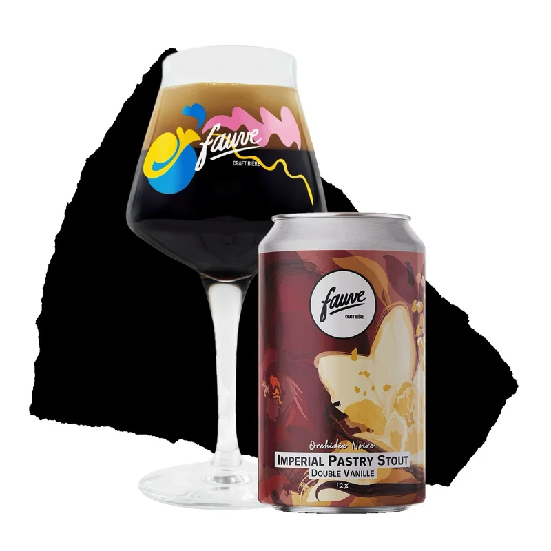 Orchidée Noire - Imperial Pastry Stout - Double Vanille - 33cl