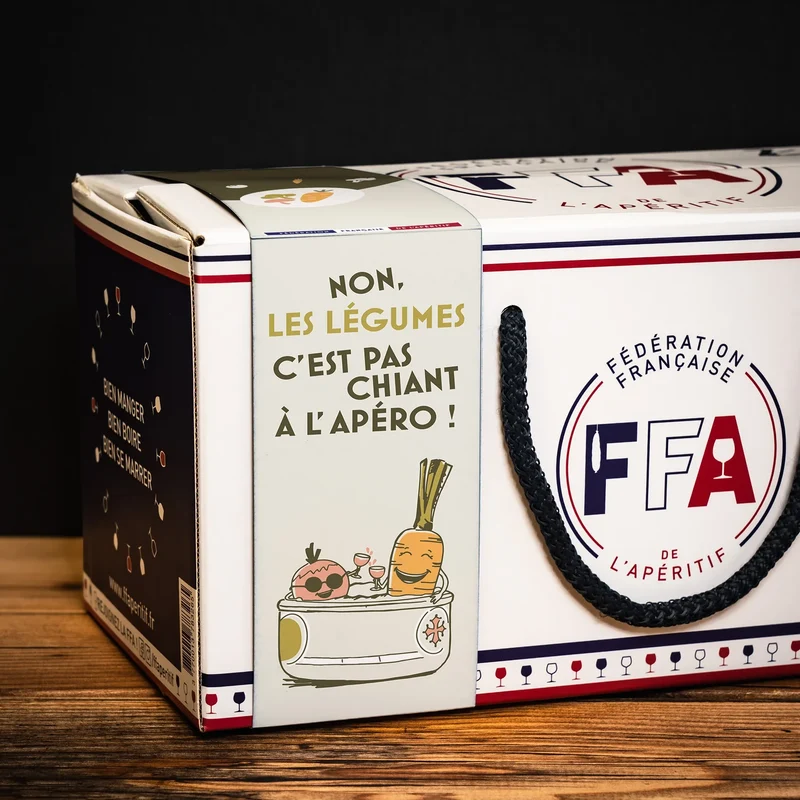 Coffret - L'Apéro Végé - Non, les légumes c'est pas chiant à l'apéro !