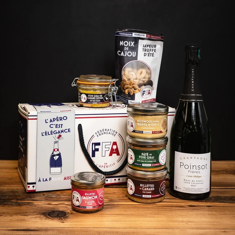 Coffret - L'Apéro, c'est l'élégance à la française.