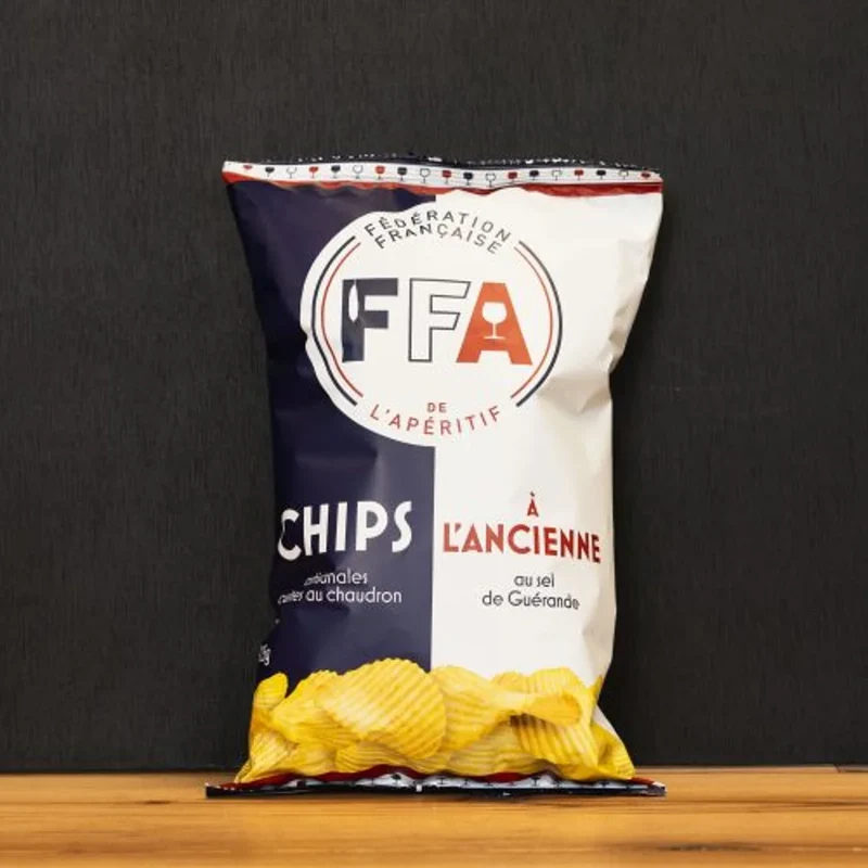 CHIPS A L ANCIENNE cuites au chaudron 125g - FFA