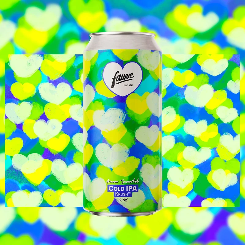 Amour Immortel - Cold IPA - Single Hop : Krush™ - 44cL