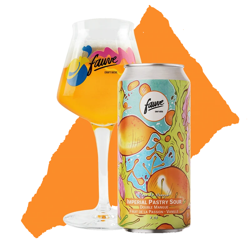 Fleur de Mangue - Imperial Pastry Sour - Double Mangue, Fruit de la Passion, Vanille - 44cL