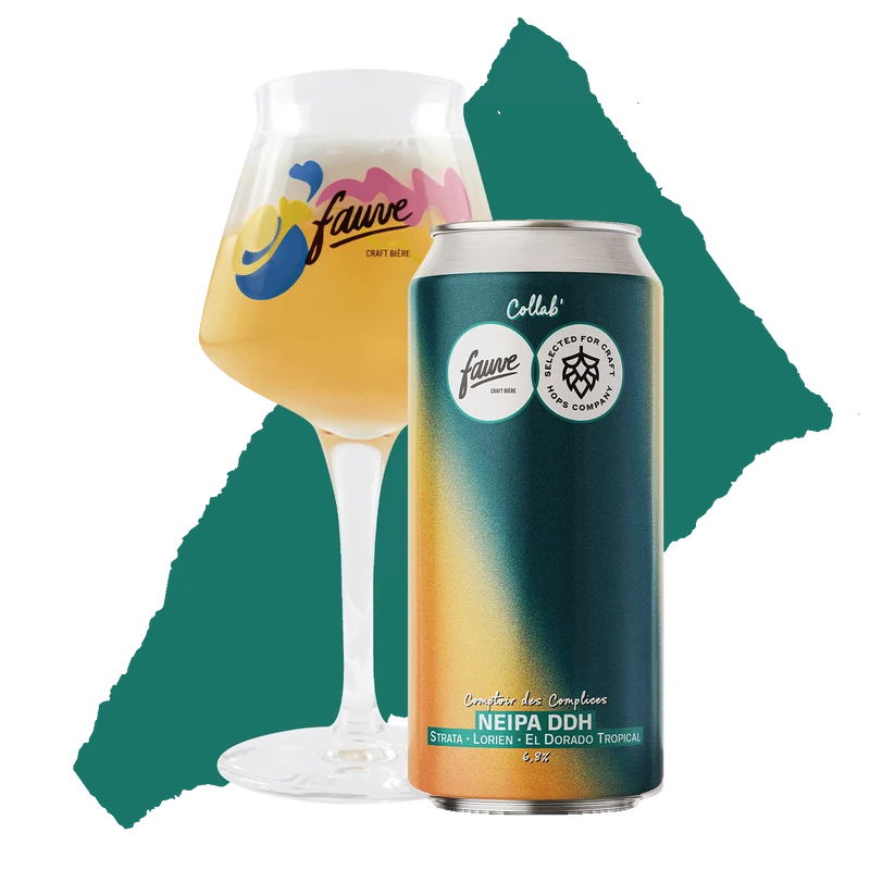 Comptoir des Complices - NEIPA DDH - Strata, Lorien, El Dorado "Tropical" - Collab Hops Company - 44cL