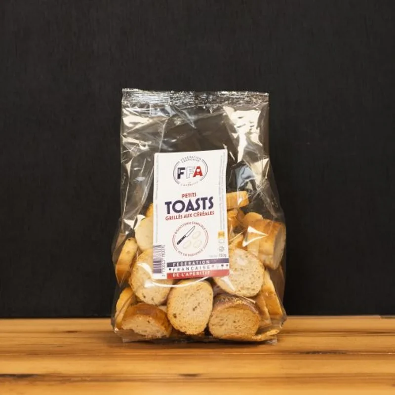 PETITS TOASTS GRILLES aux céréales 150G - FFA