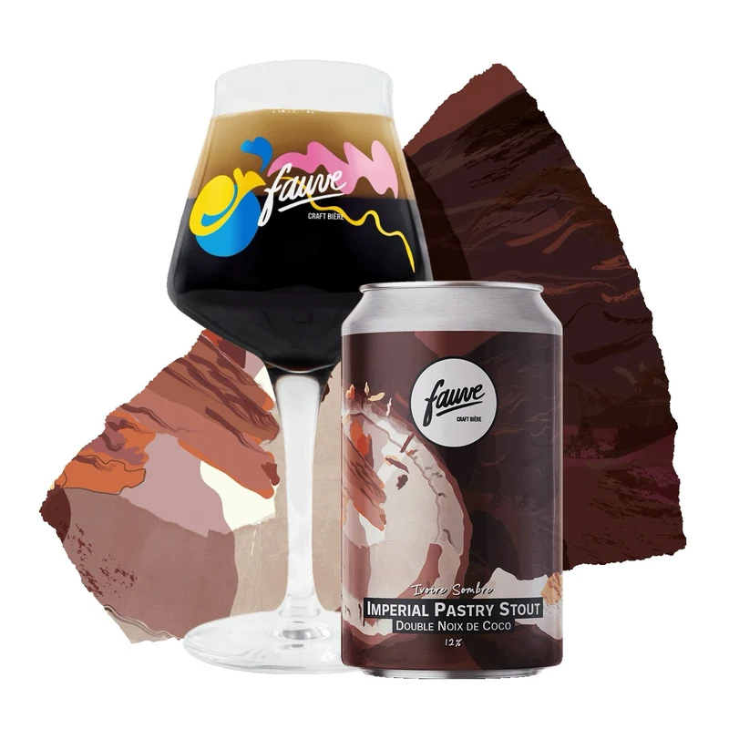 Ivoire Sombre - Imperial Pastry Stout - Double Noix de Coco - 33cl