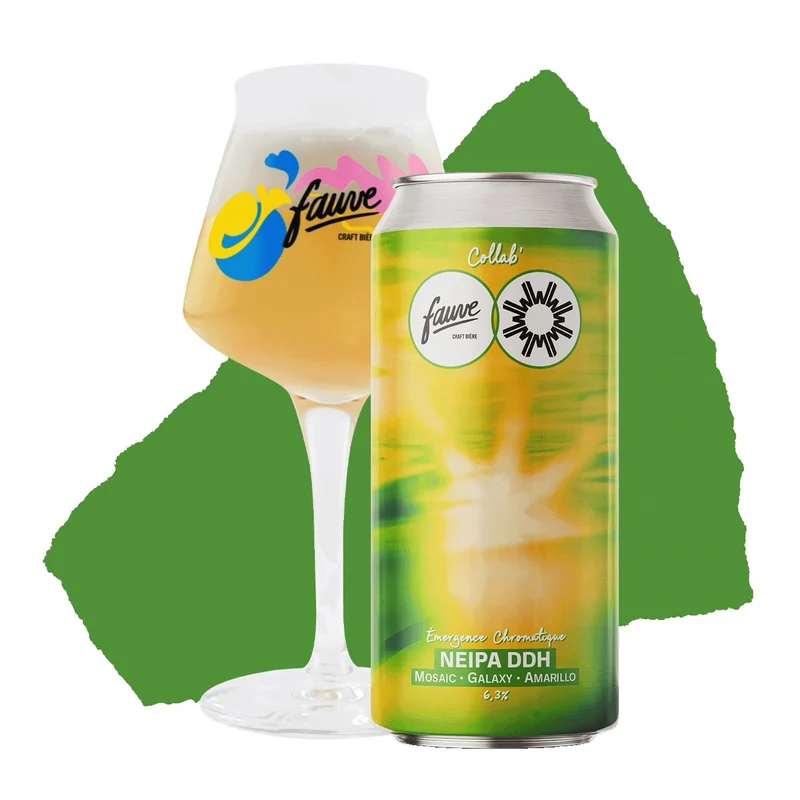Émergence Chromatique - NEIPA DDH Mosaic, Galaxy, Amarillo - Collab' Wills - 44cL