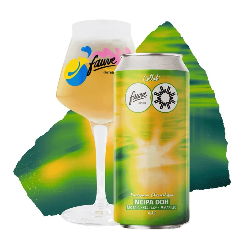 Émergence Chromatique - NEIPA DDH Mosaic, Galaxy, Amarillo - Collab' Wills - 44cL