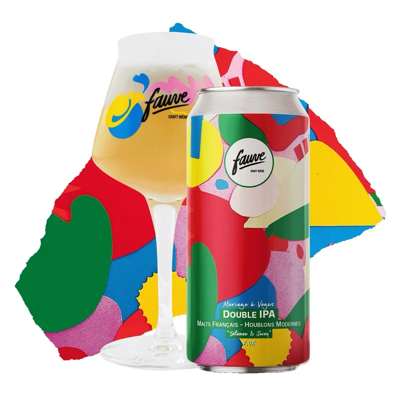 Mariage à Vegas - Double NEIPA - Malts Français et Houblons Modernes : Krush, Mosaic et Talus - 44cL