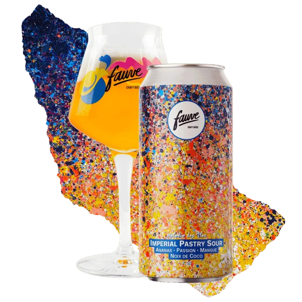 Mélodie des Îles - Imperial Pastry Sour - Ananas, Passion, Mangue, Noix de Coco - 44cL