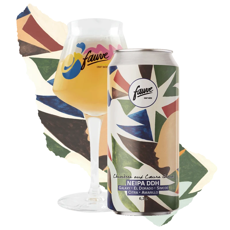 Chimères aux Cœurs Bleus - NEIPA DDH Galaxy, El Dorado, Simcoe, Citra, Amarillo - 44cL