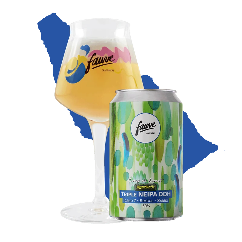 Coup de Boost - Triple NEIPA DDH HyperBoost Idaho 7, Simcoe, Sabro - 33cL