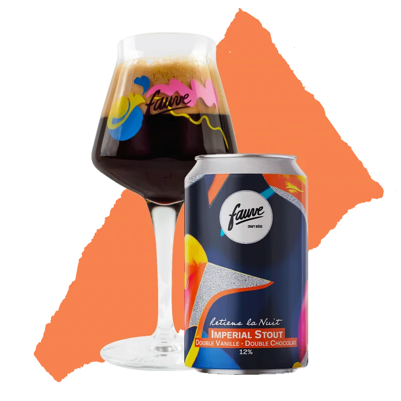 Retiens la Nuit - Imperial Stout Double Vanille, Double Chocolat - 33cL