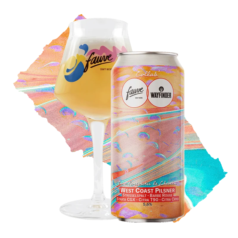 On a Parcouru le Chemin - West Coast Pilsner - Collab' Wayfinder - 44cL