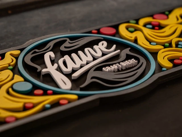 Tapis de bar Fauve