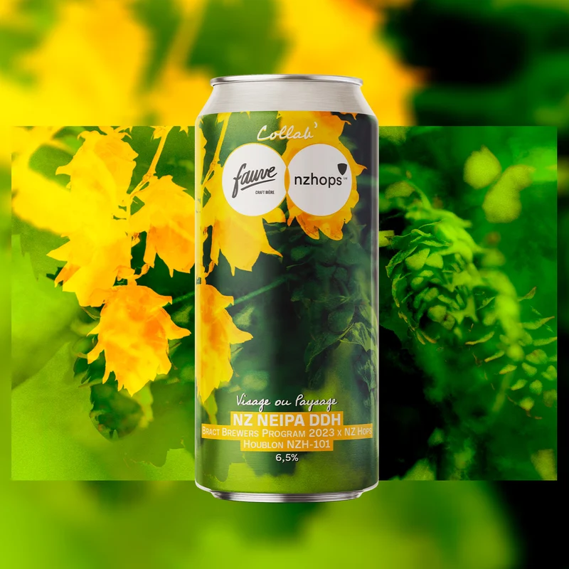 Visage ou Paysage - NZ NEIPA DDH Bract Brewers Program 2023 x NZ Hops (NZH-101) – 44cL