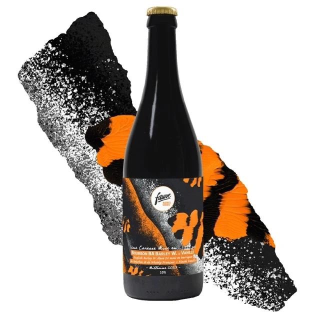 Une Caresse Mise en Musique - Bourbon BA Barley W. X Vanille - English Barley W. élevé 24 Mois en barriques de Bourbon et de Whisky Français + Finish Vanille