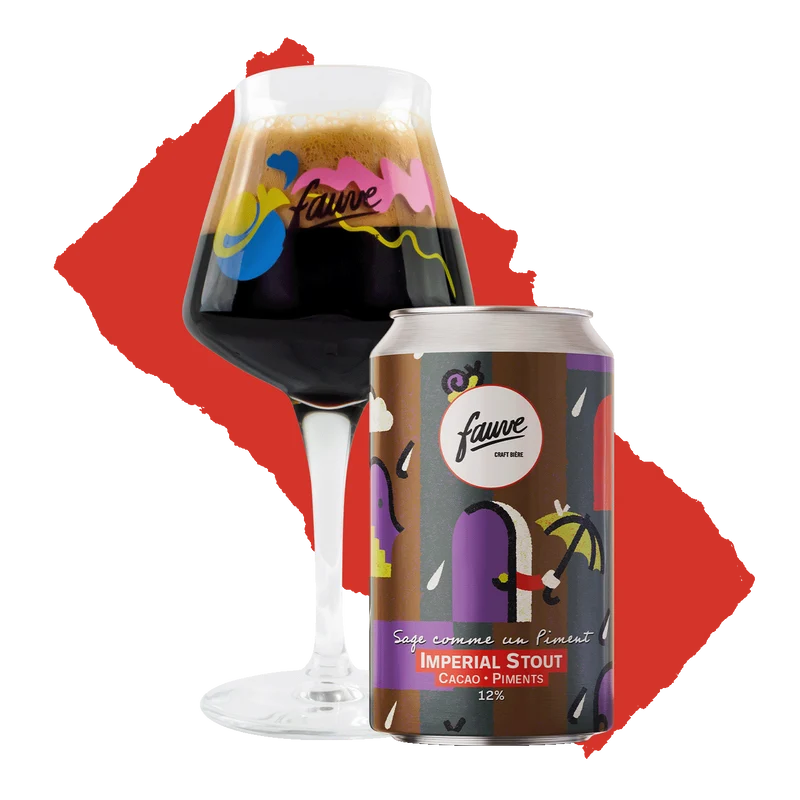 Sage comme un Piment - Imperial Stout Cacao, Piments Pasilla, Ancho et Chipotle Morita - 33cL