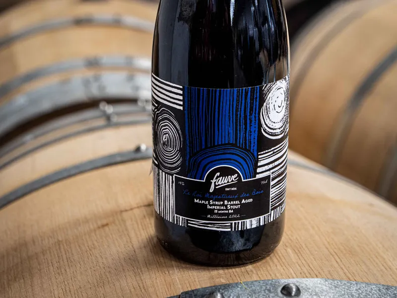 Le Roi Majestueux des Bois - Imperial Stout Sirop d'Érable BA 15 mois
