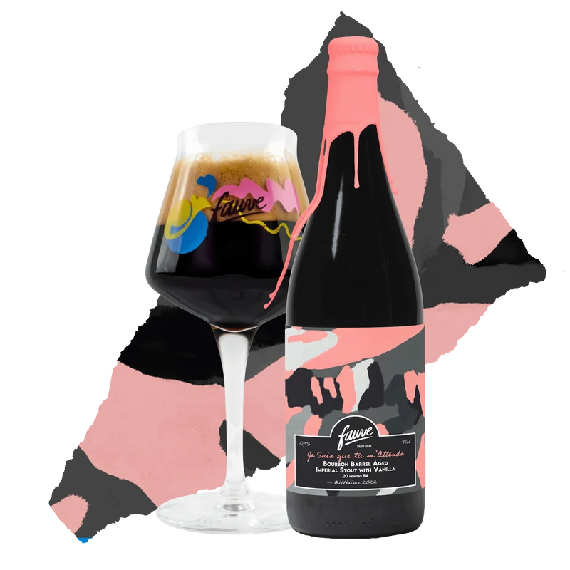 Je Sais que tu m'Attends - Imperial Stout Vanille Bourbon BA 20 mois