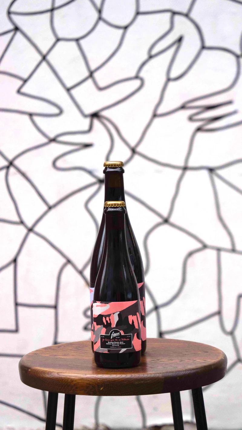 Je Sais que tu m'Attends - Imperial Stout Vanille Bourbon BA 20 mois