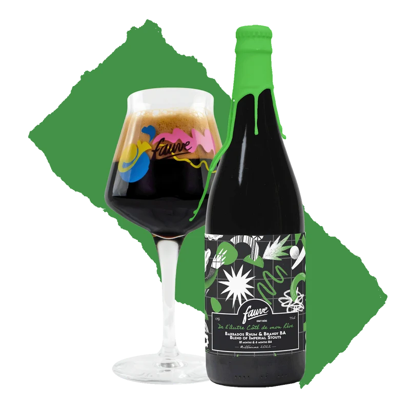 De l'Autre Côté de mon Rêve - Imperial Stout Rhum Barbade Brandy BA 18 mois