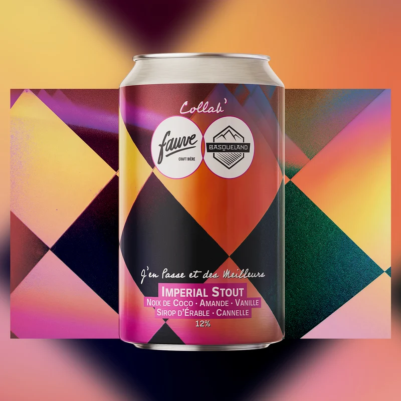 J'en Passe et des Meilleurs - Imperial Stout Noix de Coco, Amande, Vanille, Sirop d'Érable, Cannelle - 33cL