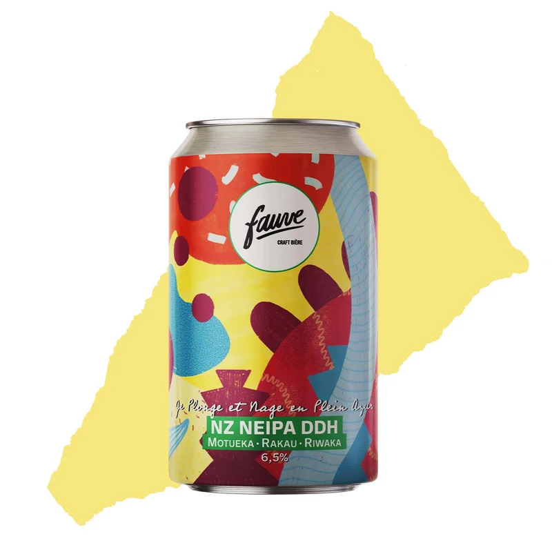 Je Plonge et Nage en Plein Azur - NZ NEIPA DDH Houblons NZ 33cL