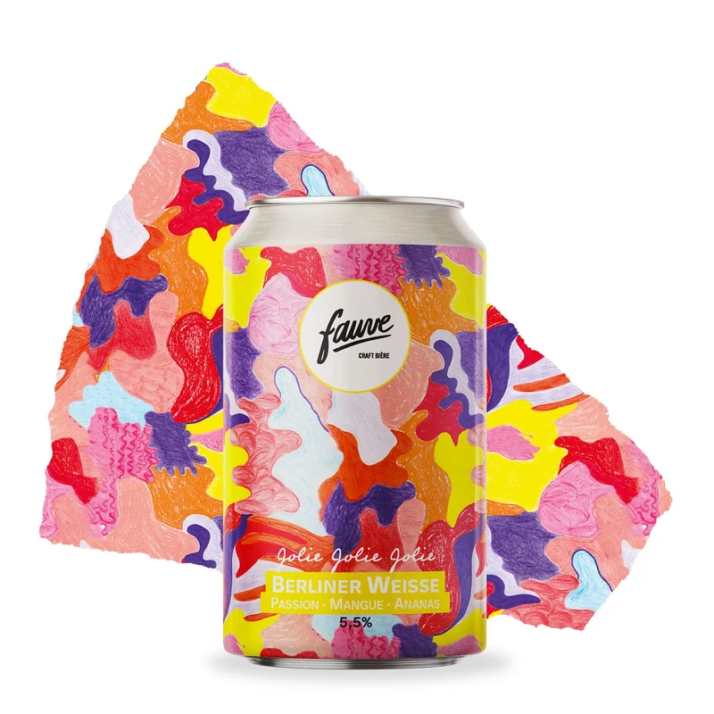 Jolie Jolie Jolie - Berliner Weisse Passion Mangue Ananas 33cL