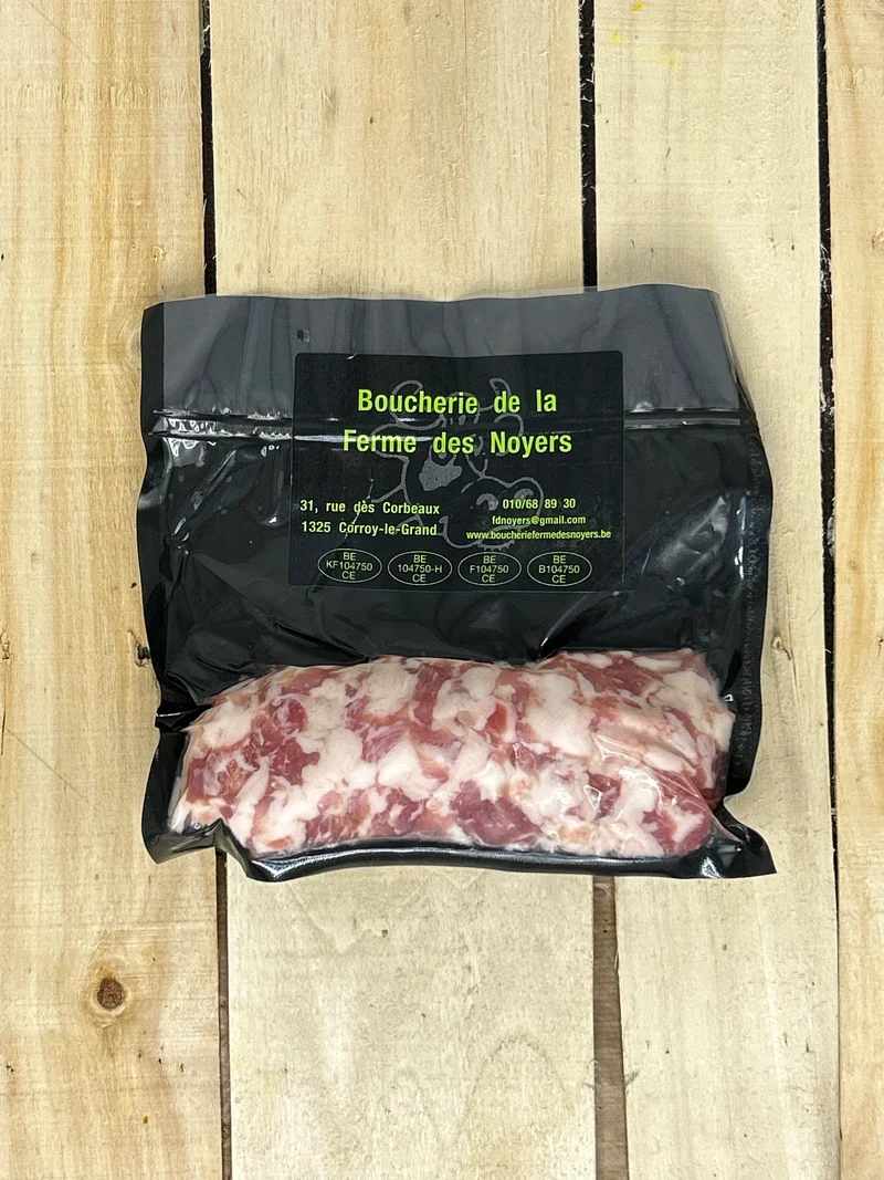 Lardons +/- 250gr