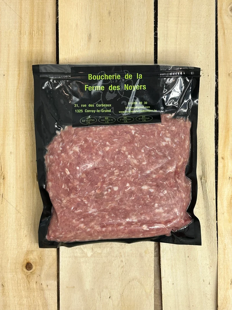 Haché Porc/Bœuf +/- 500gr