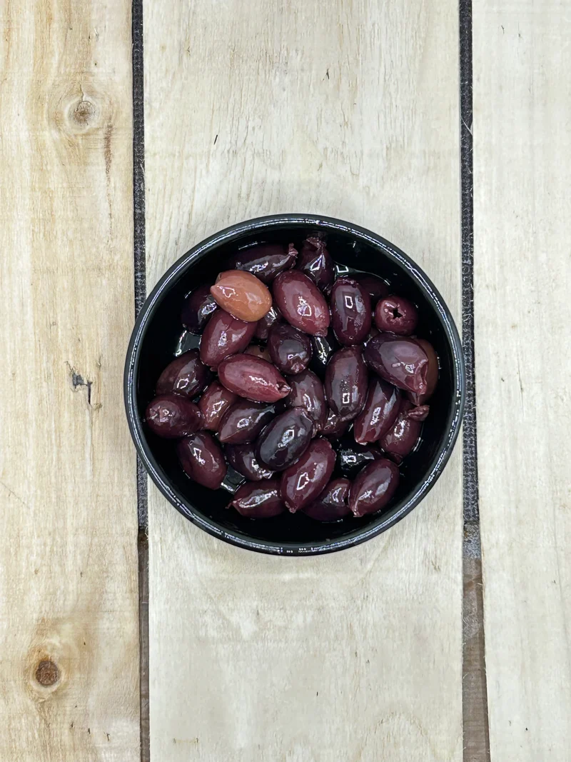 Olives Kalamata Dénoyautées +/- 250gr