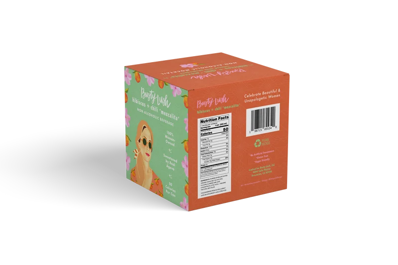 She's Marvelous Hibiscus + Chili 'Mezcalita' Craft Mocktail 12-Pack