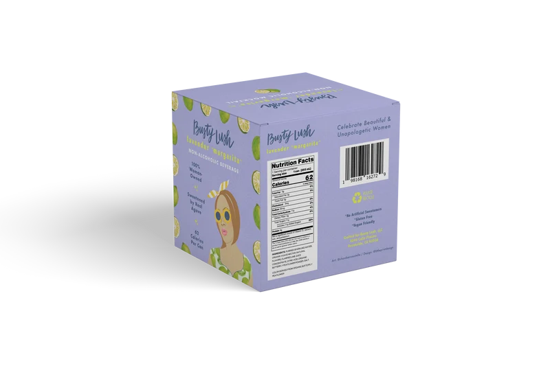 She's Lavish Lavendar Margarita Craft Mocktail 12-Pack