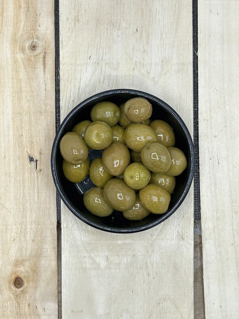 Olives Vertes Dénoyautées +/- 250gr